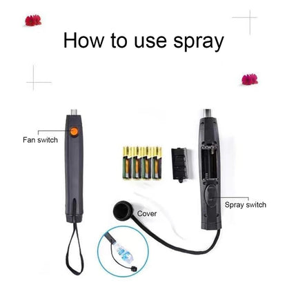 Portable Umbrella with Fan & Misting