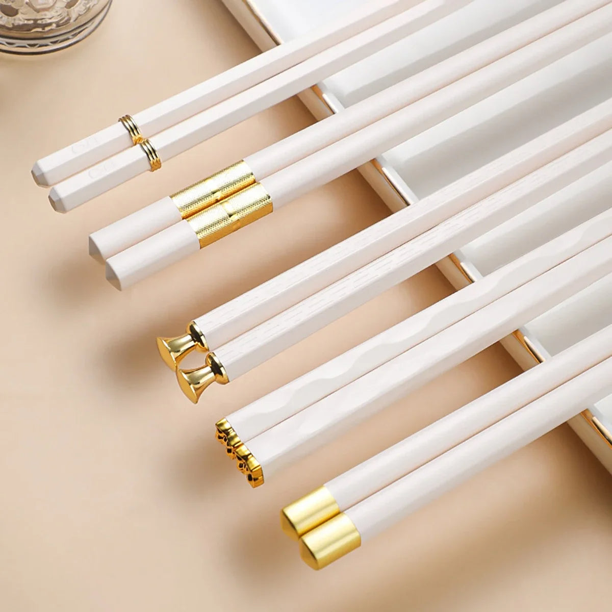 High Quality Japanese Non-Slip Chopsticks (5 Pairs)