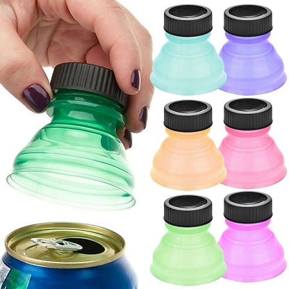 Soda Can Bottle Lids (x6)
