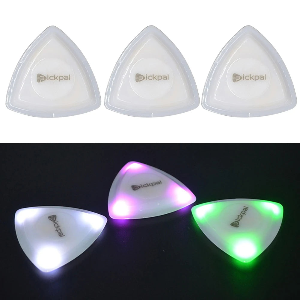 Glowing Guitar Picks (x3)