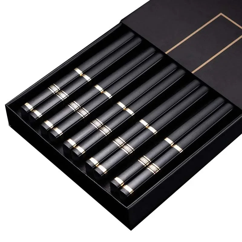 High Quality Japanese Non-Slip Chopsticks (5 Pairs)
