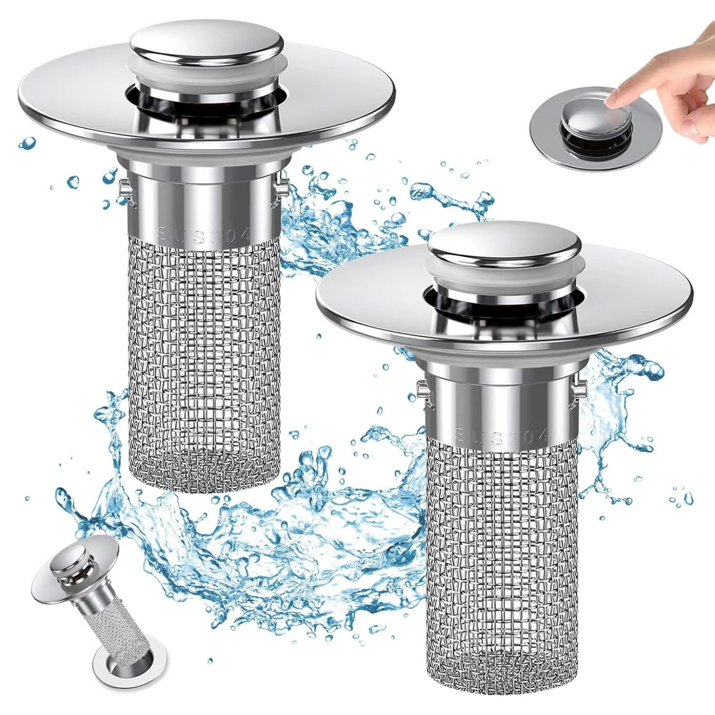 Bathroom Sink Drain Strainer