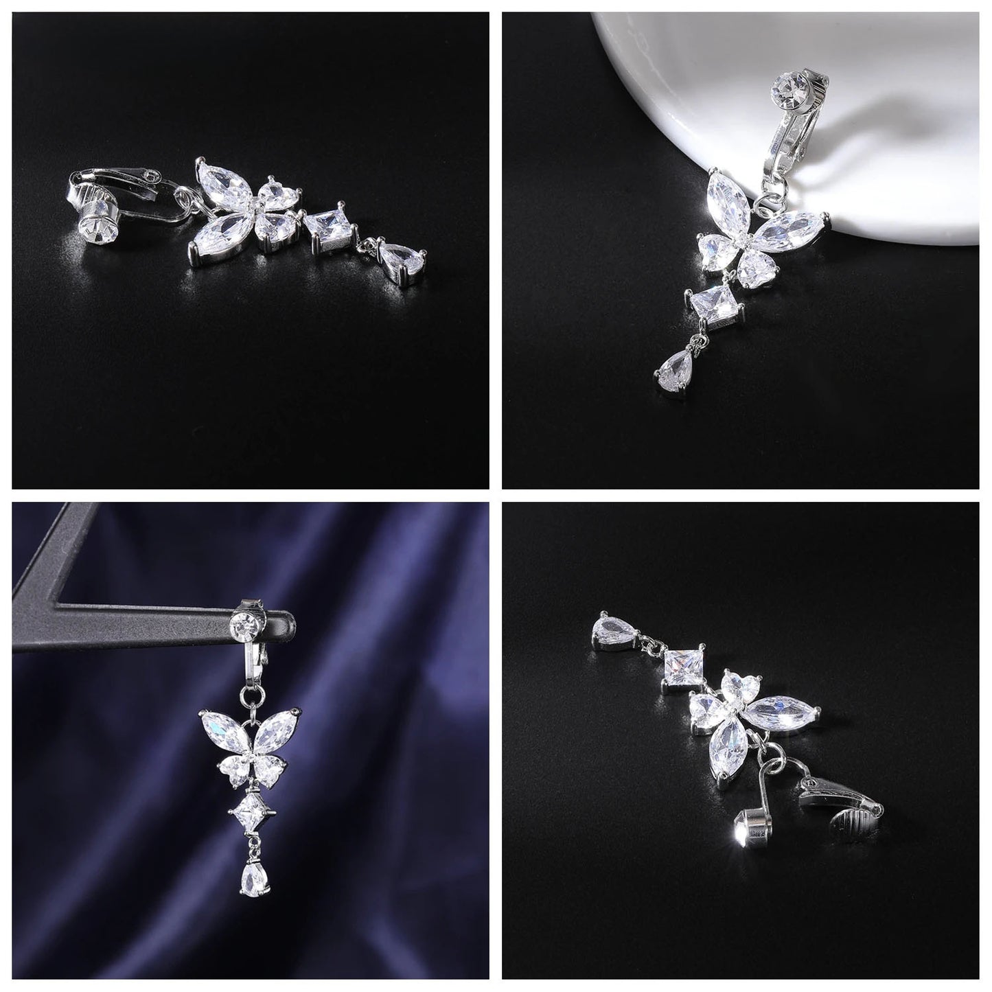 Clip-On Belly Button Piercing