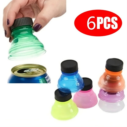 Soda Can Bottle Lids (x6)