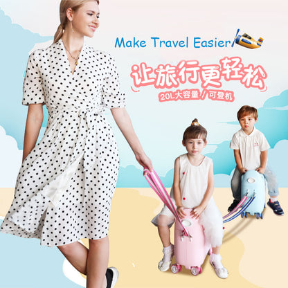 Multifunctional Children's Luggage Suitcase