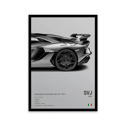 Car Wall Art Canvas