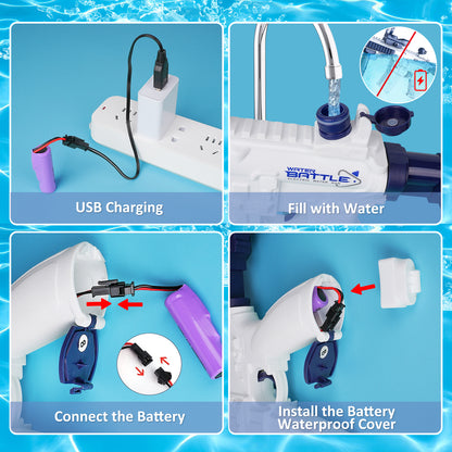Electric Automatic Water Gun - Rifle