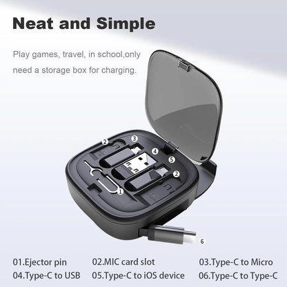 Multifunctional Cable and Storage Box