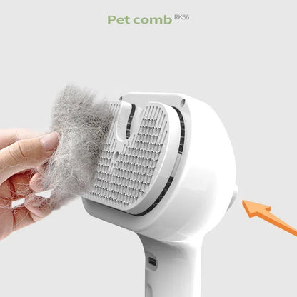 Pet Steam Grooming Brush