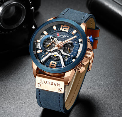 Mens Watch with Chronograph with Box