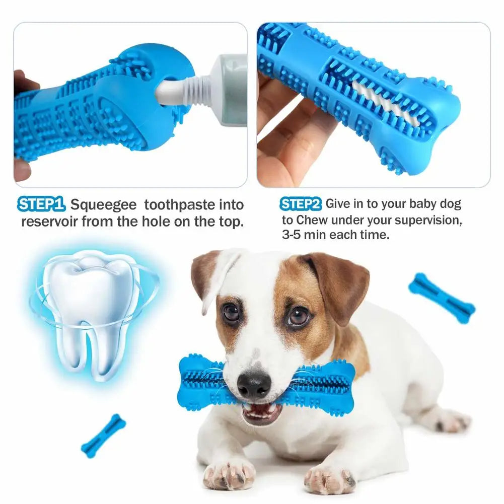 Soft Rubber Dog Toothbrush