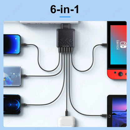 6 in 1 USB Charger