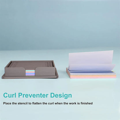 Sticky Note Holder with Template