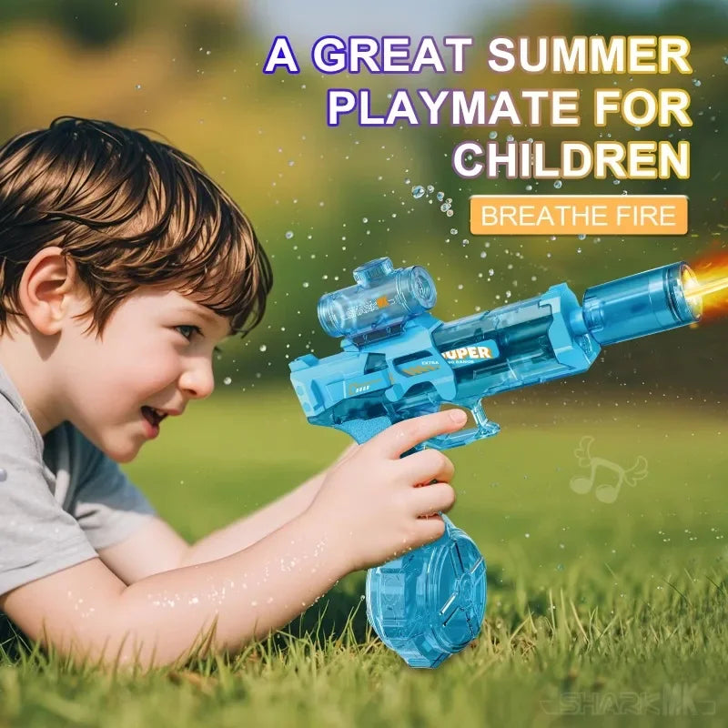 Glow LED Water Gun - Pistol