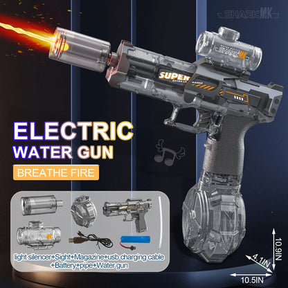 Glow LED Water Gun - Pistol