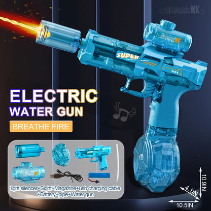 Glow LED Water Gun - Pistol